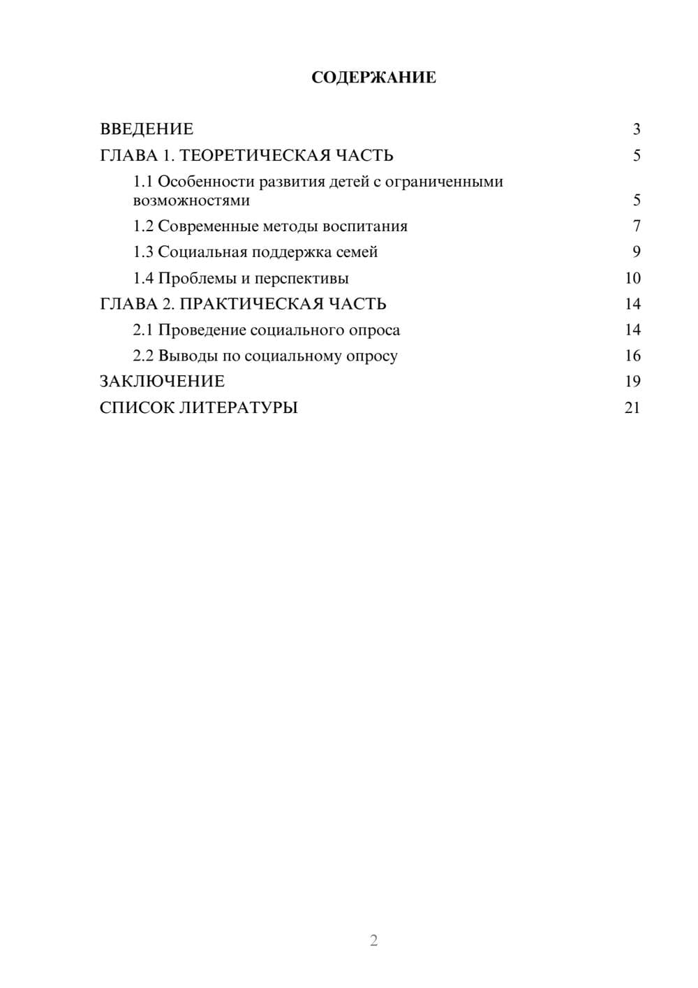 Предпросмотр проекта 2