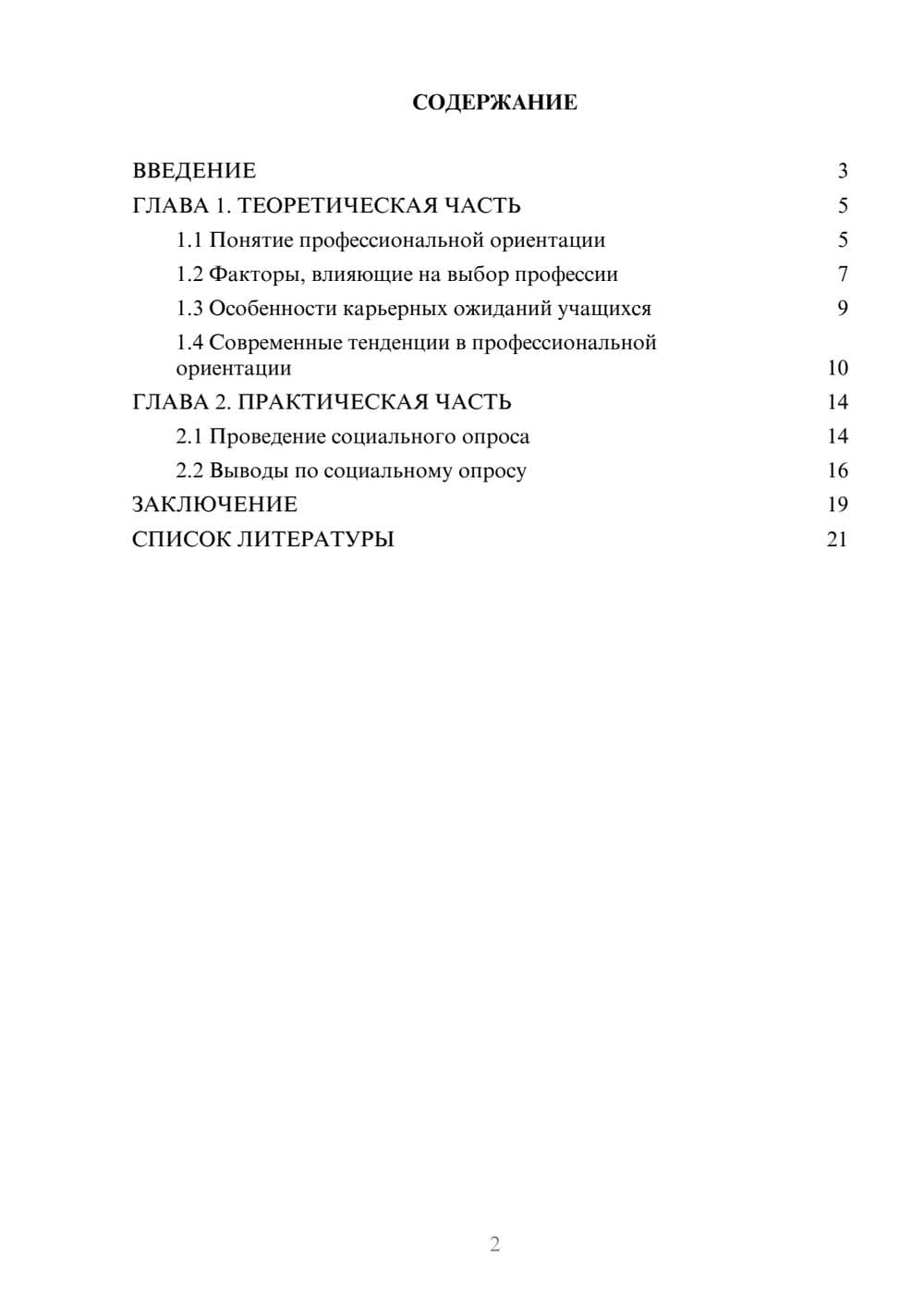 Предпросмотр проекта 2