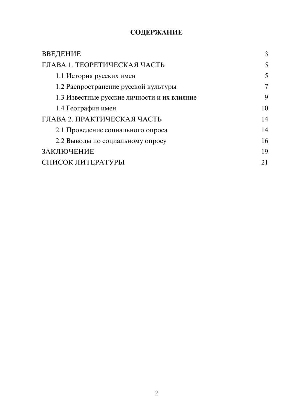 Предпросмотр проекта 2