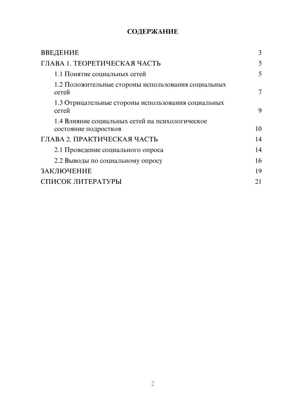 Предпросмотр проекта 2