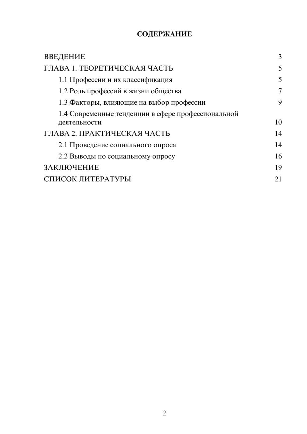 Предпросмотр проекта 2