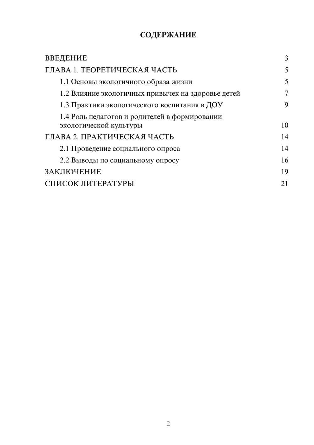 Предпросмотр проекта 2