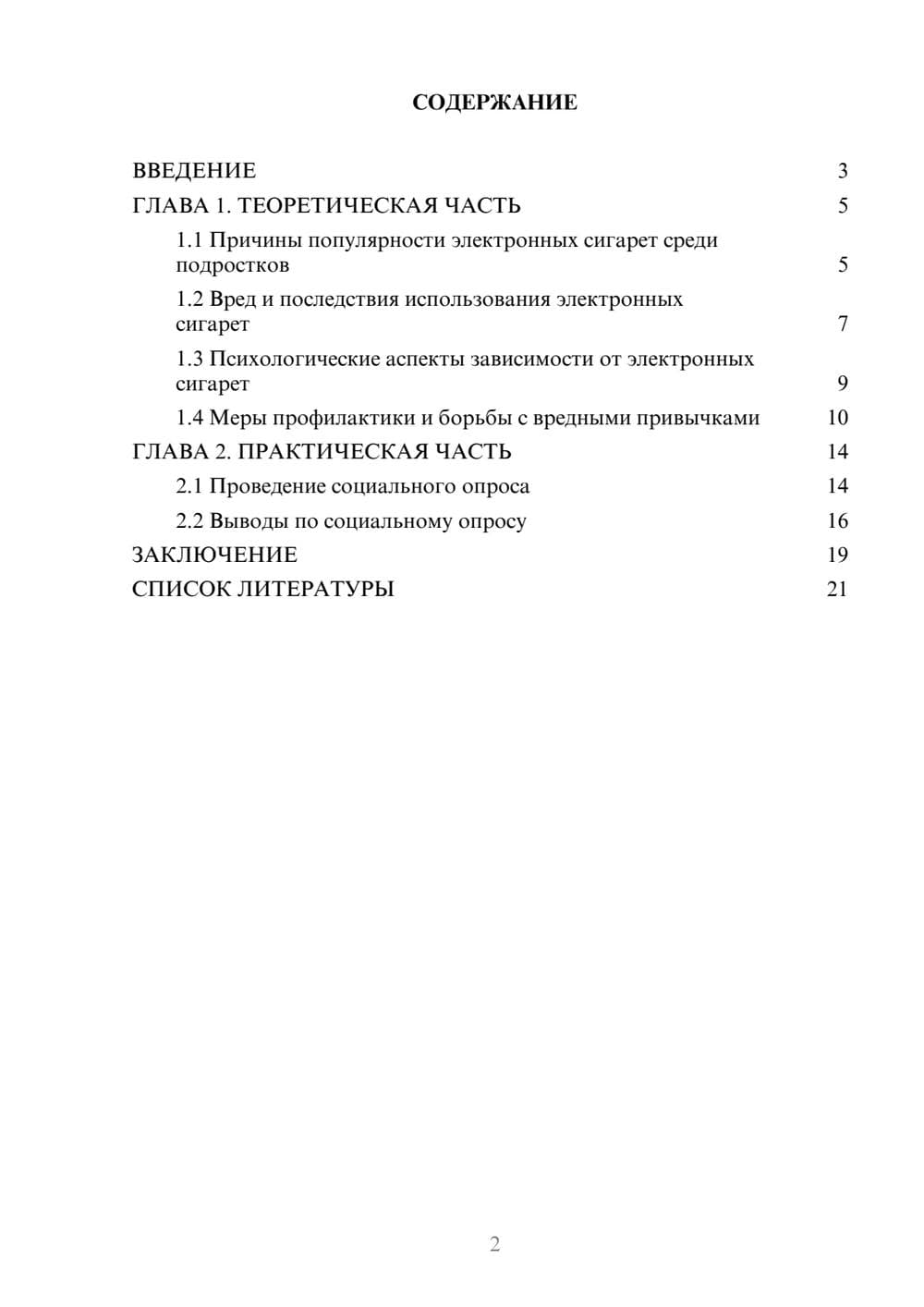 Предпросмотр проекта 2