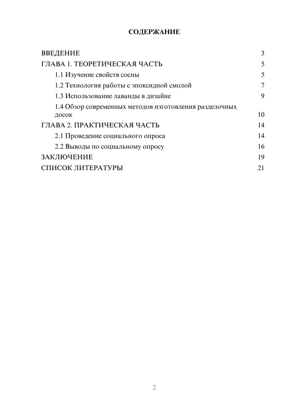 Предпросмотр проекта 2