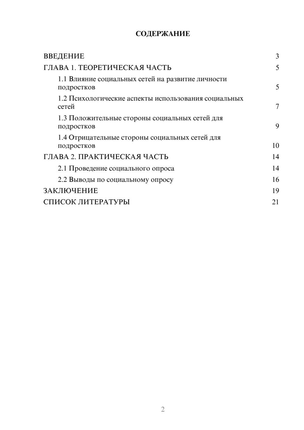 Предпросмотр проекта 2