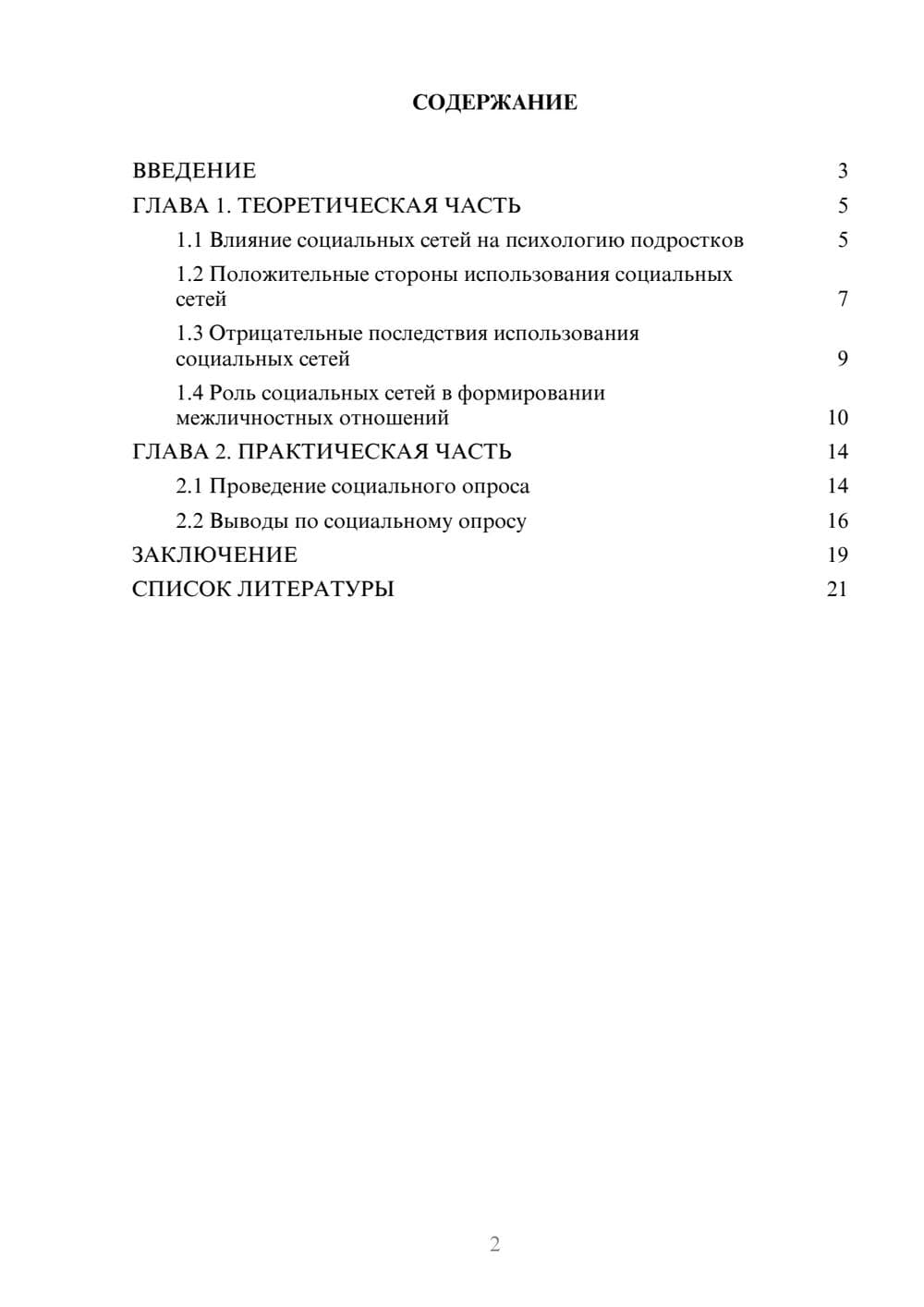 Предпросмотр проекта 2