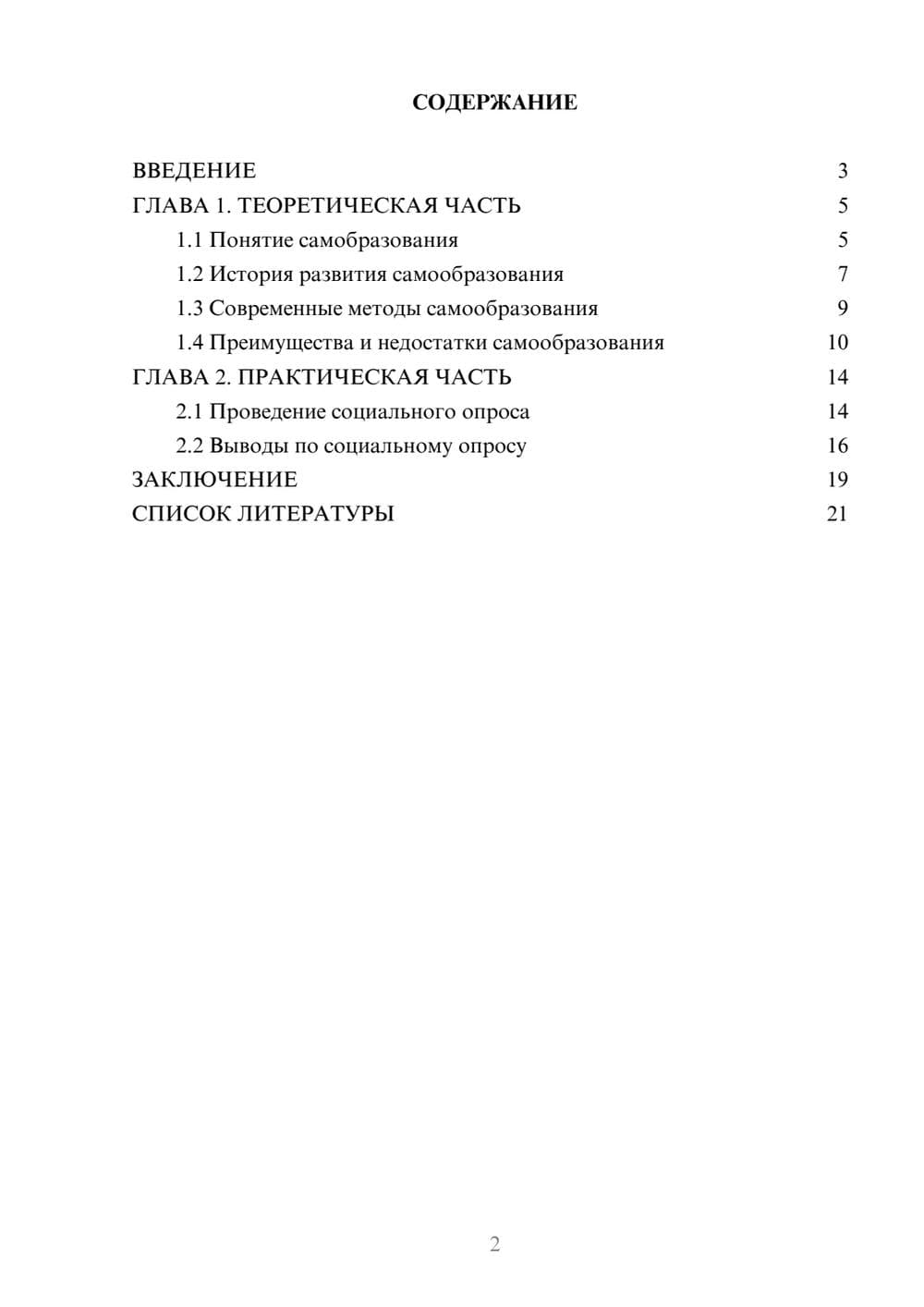 Предпросмотр проекта 2