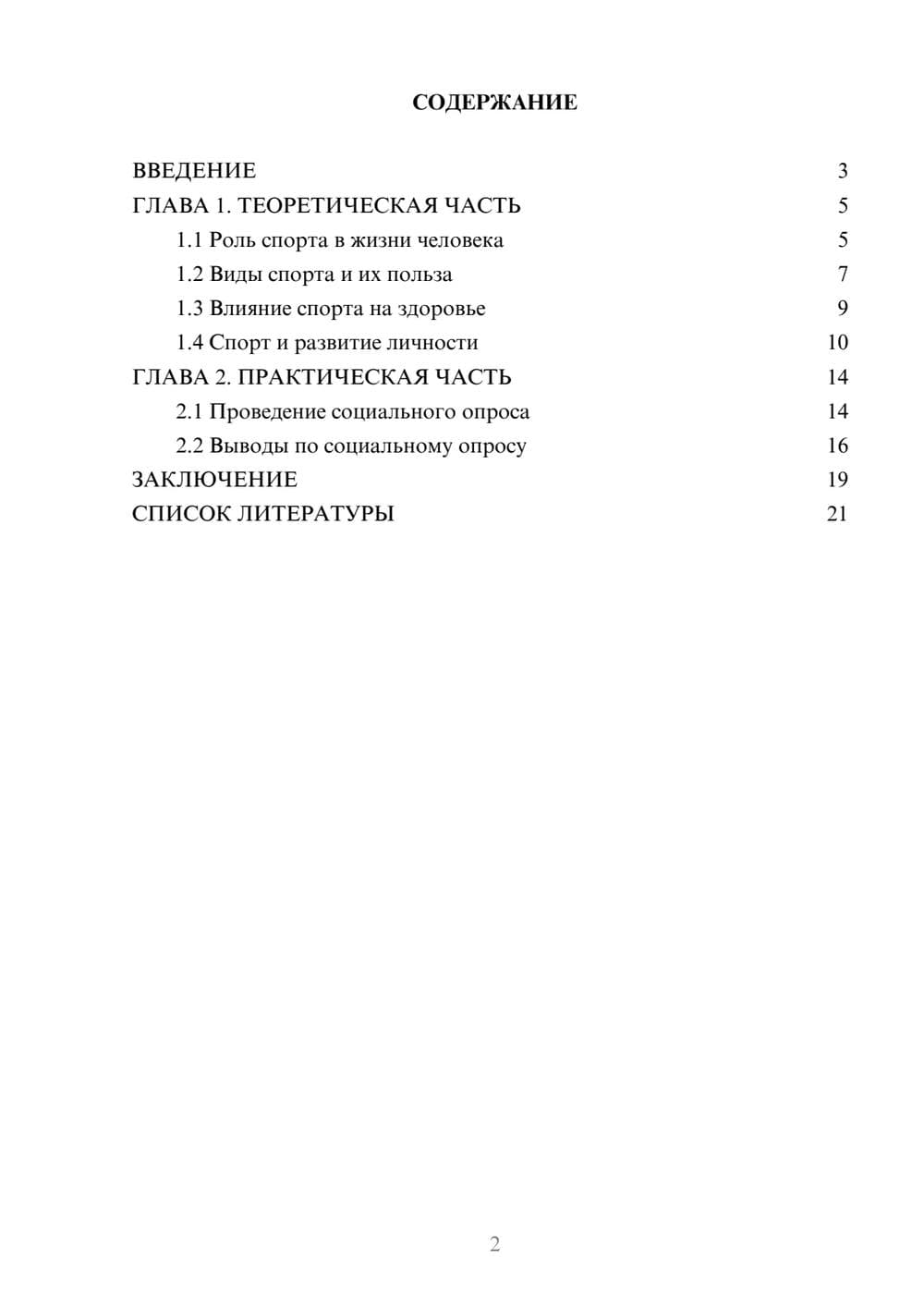 Предпросмотр проекта 2