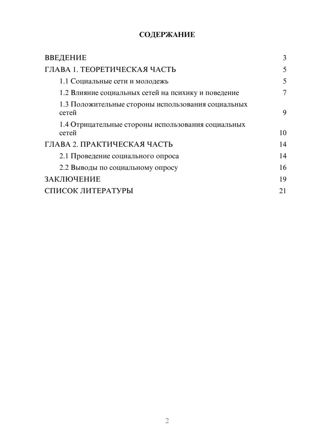 Предпросмотр проекта 2