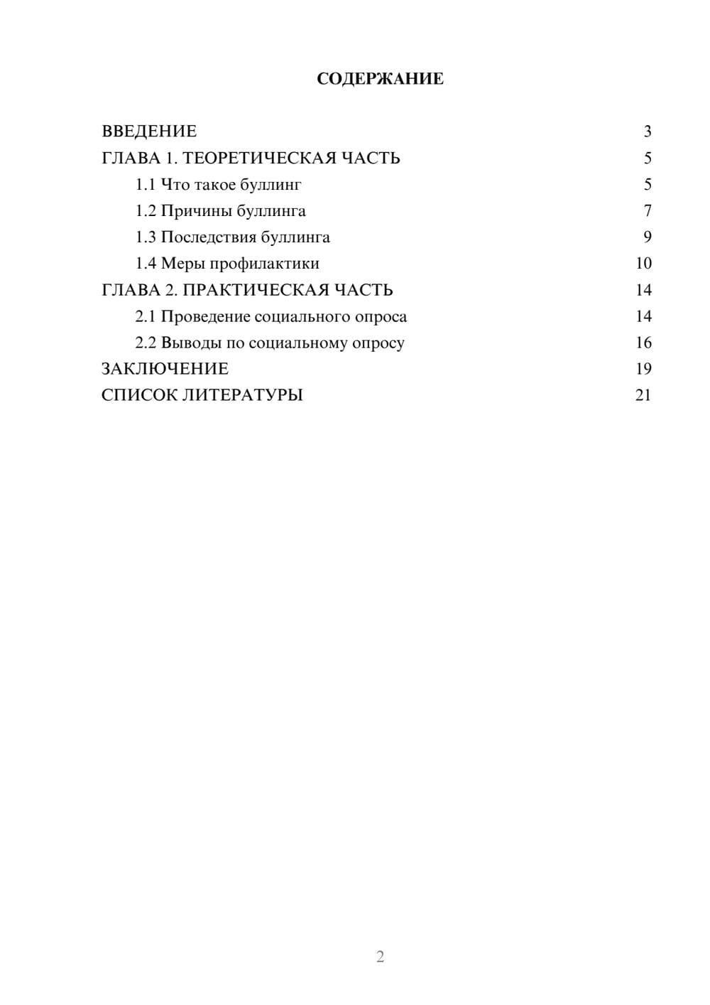 Предпросмотр проекта 2