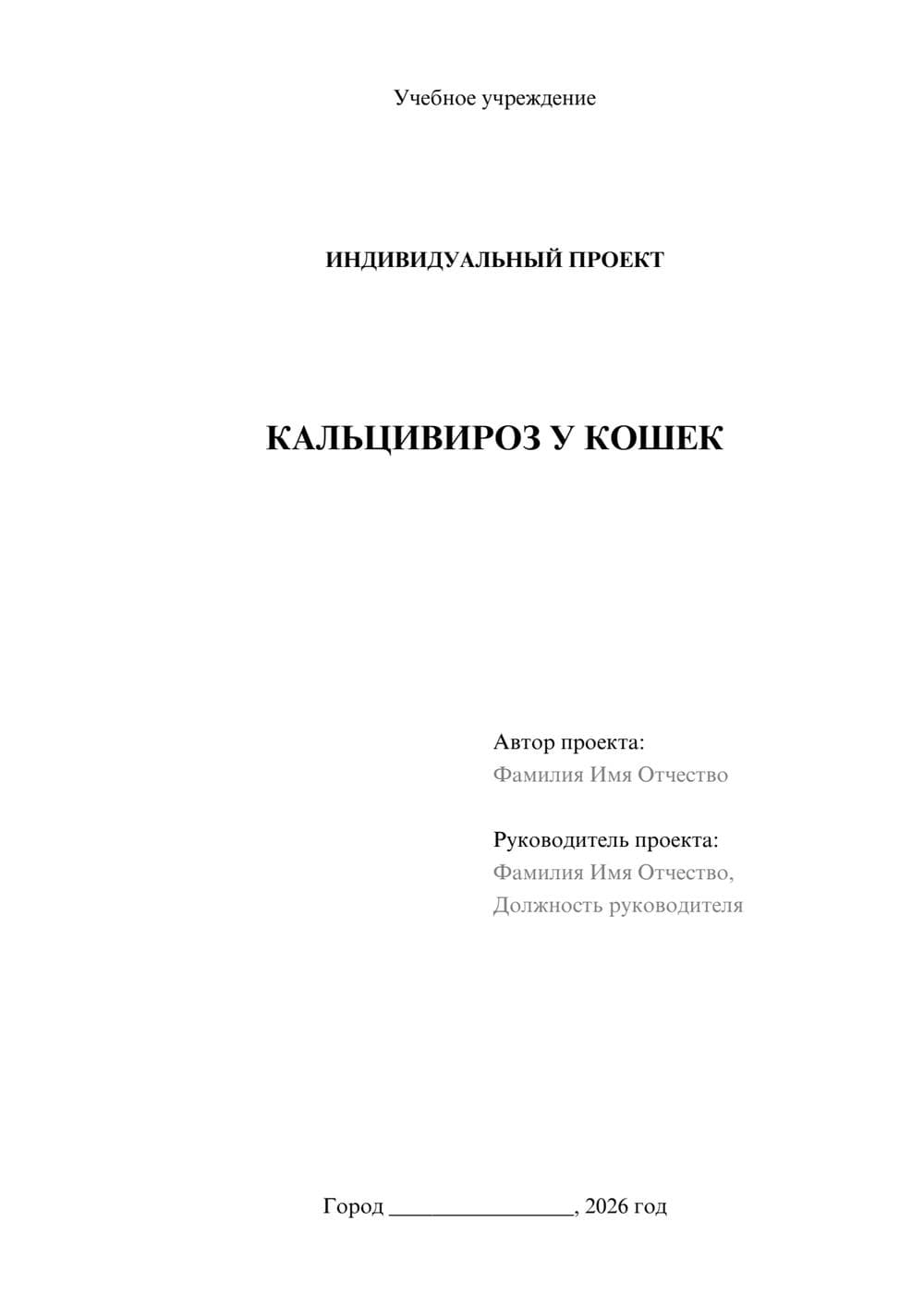 Предпросмотр проекта 1