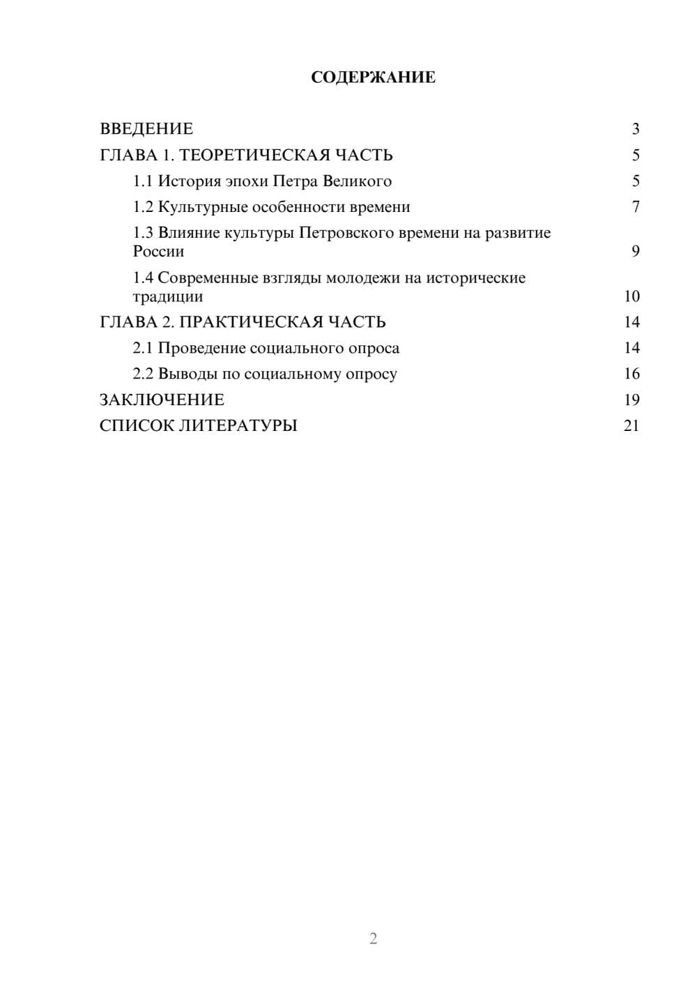 Предпросмотр проекта 2