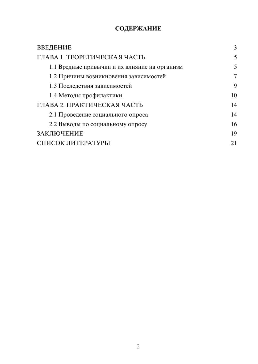 Предпросмотр проекта 2