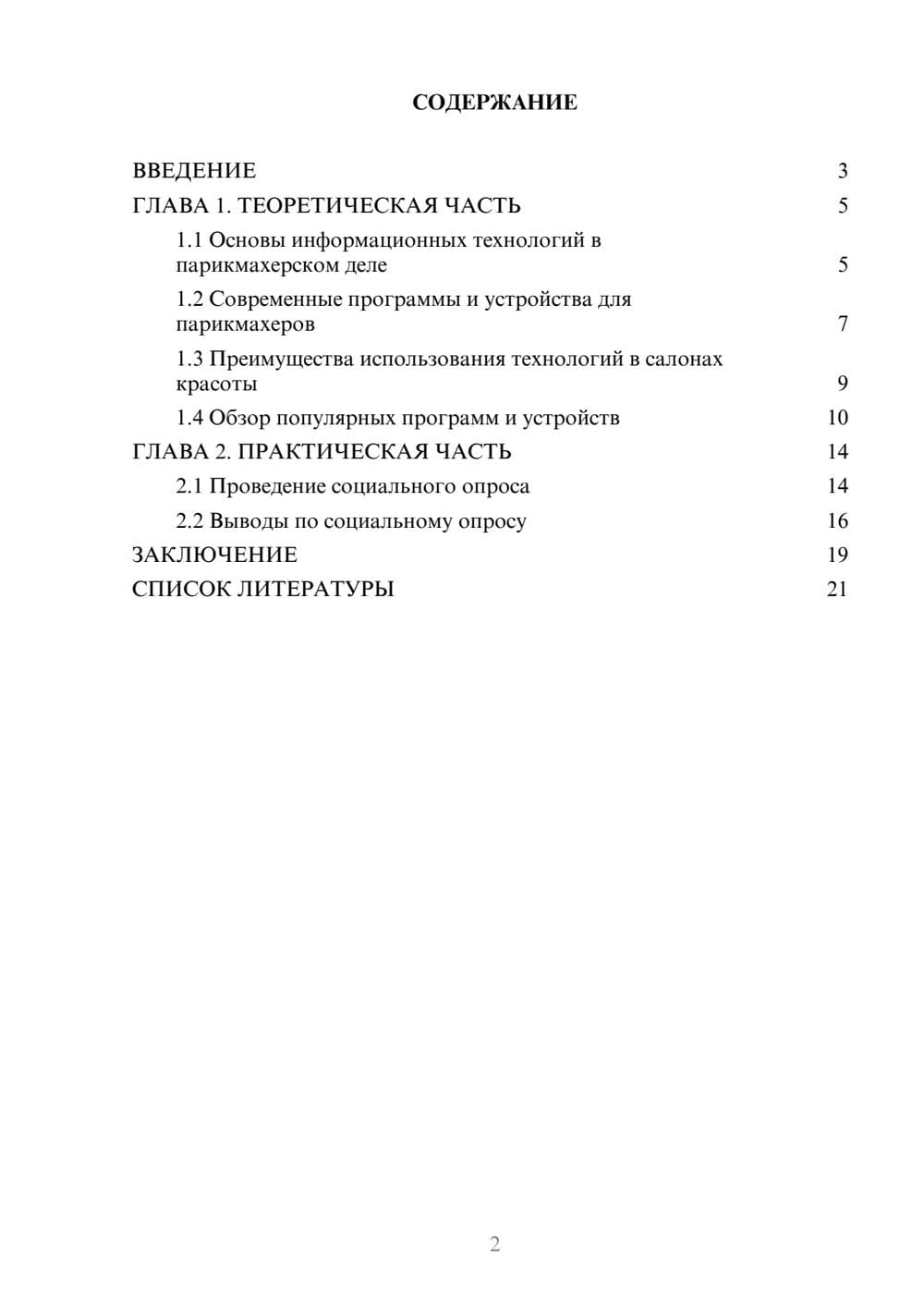 Предпросмотр проекта 2