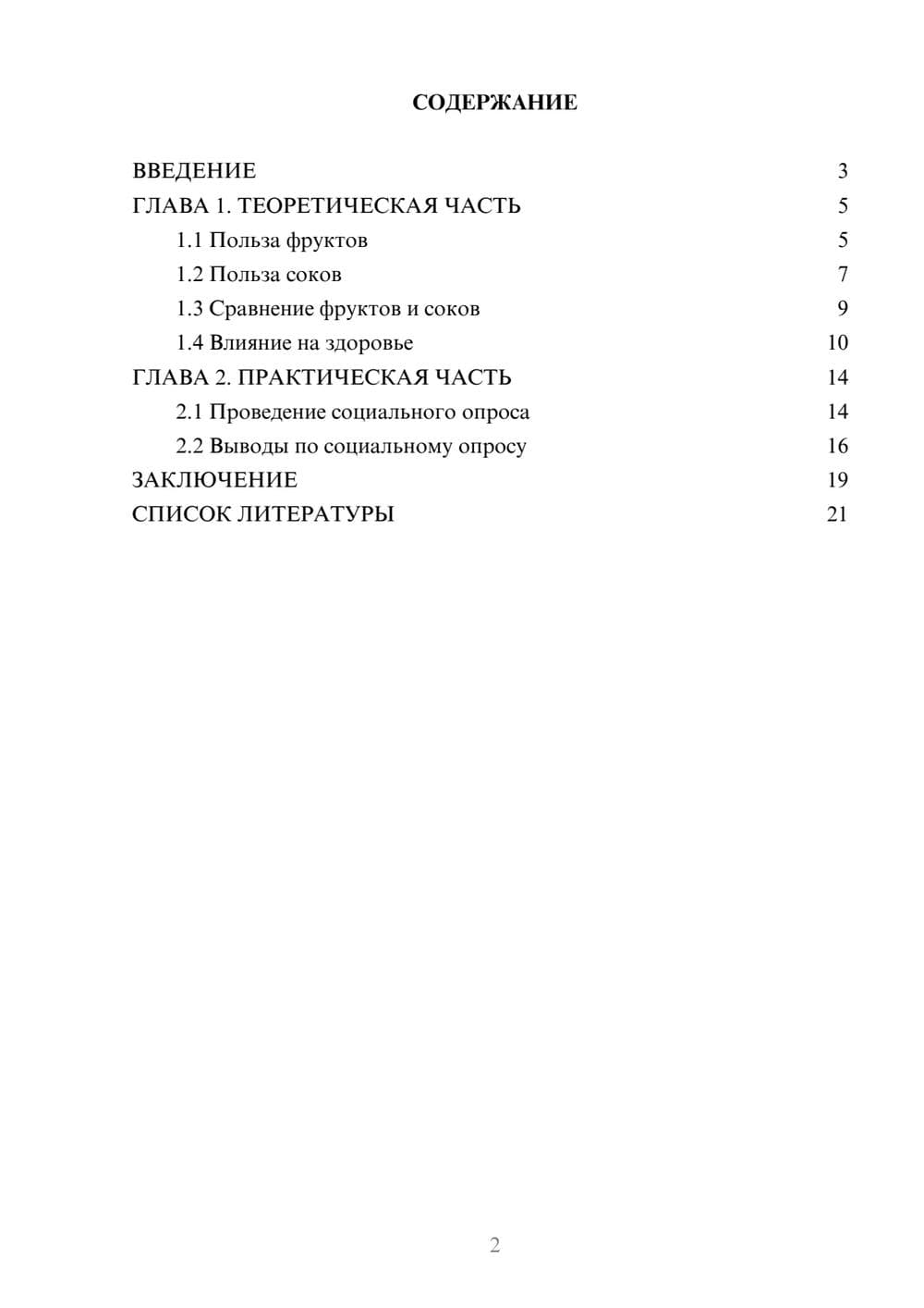 Предпросмотр проекта 2