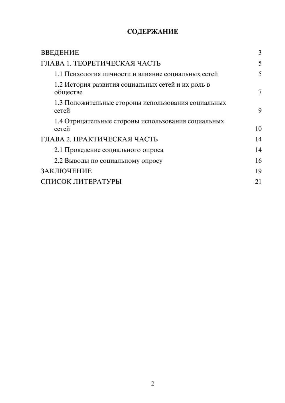 Предпросмотр проекта 2