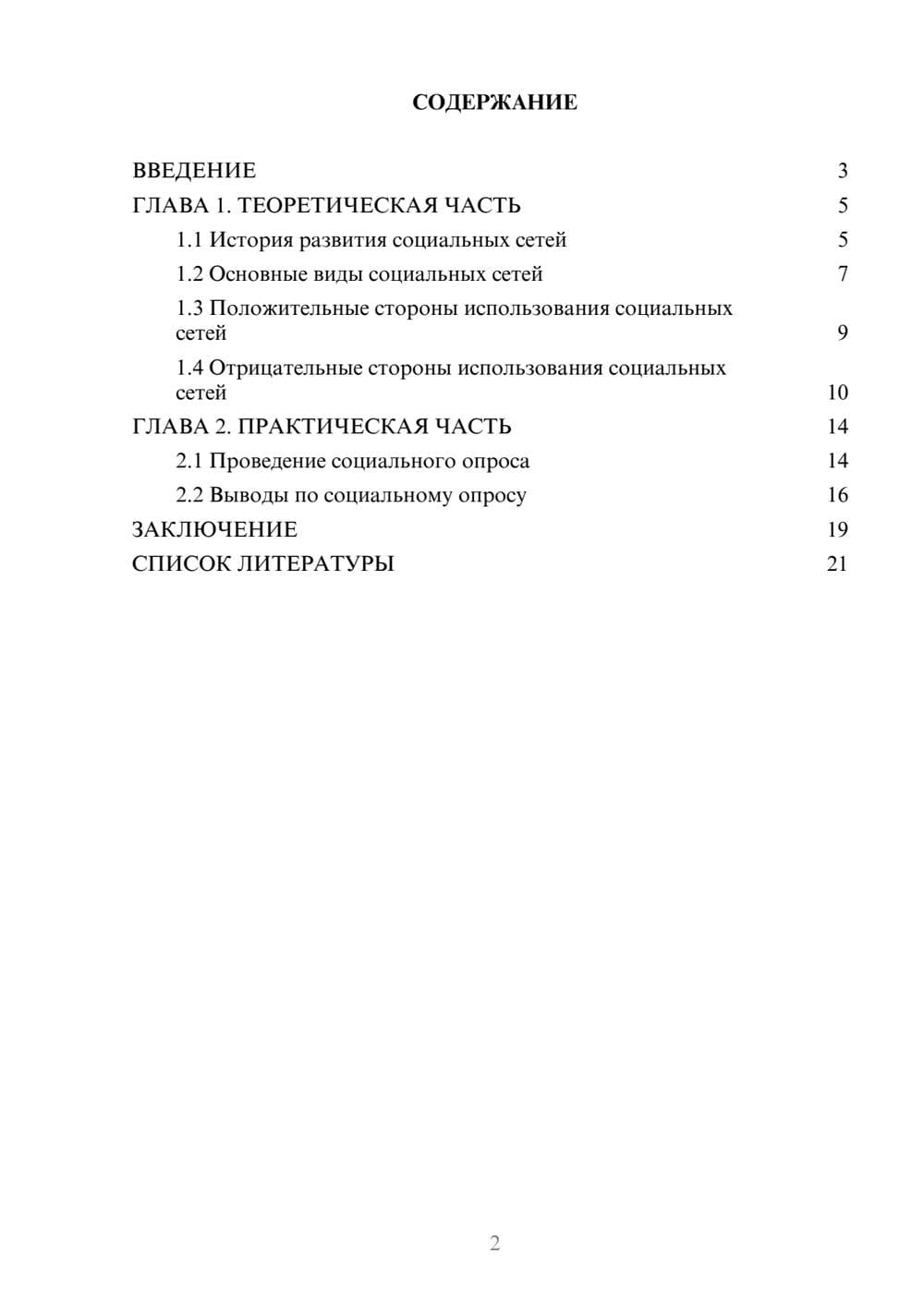 Предпросмотр проекта 2