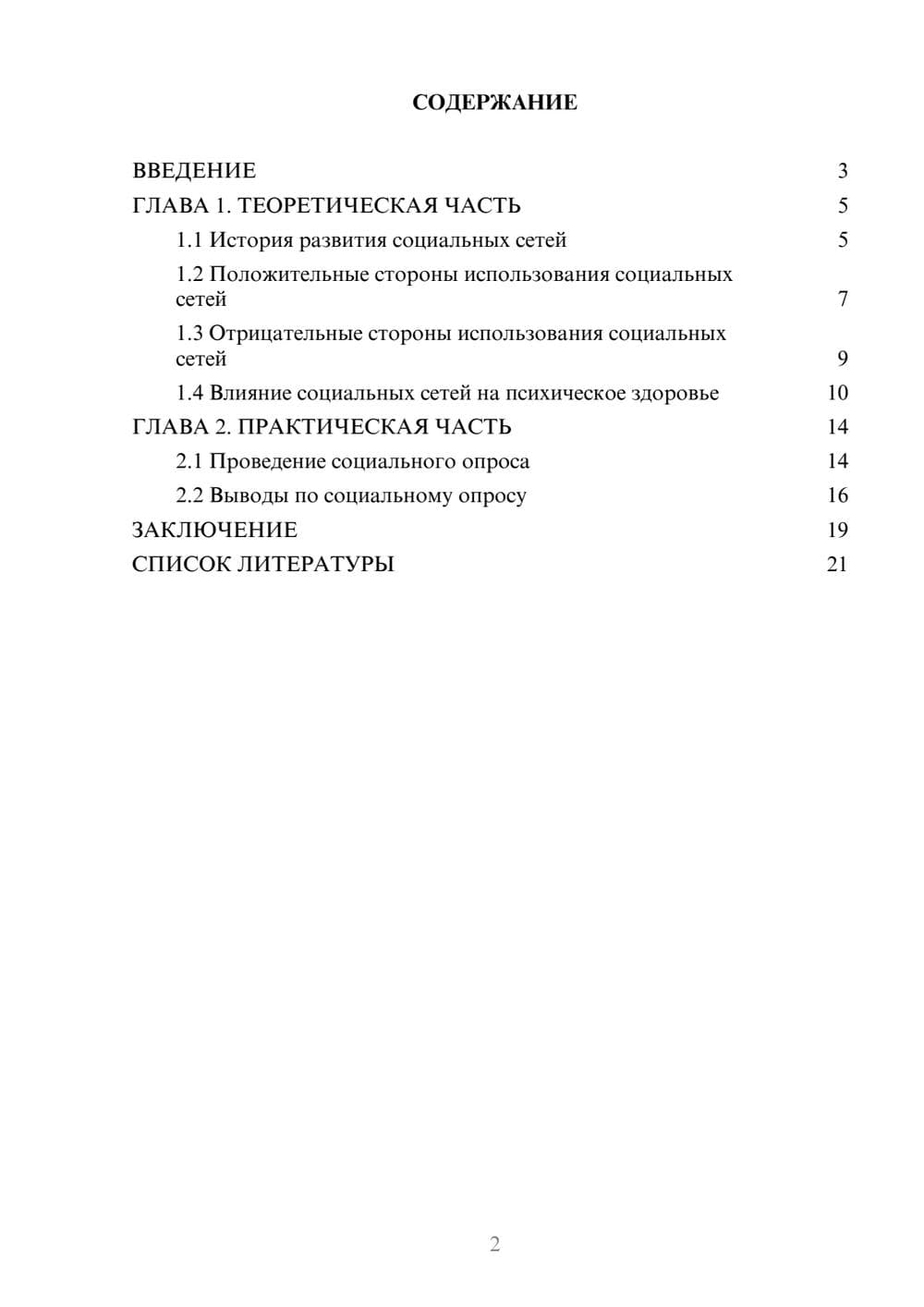 Предпросмотр проекта 2