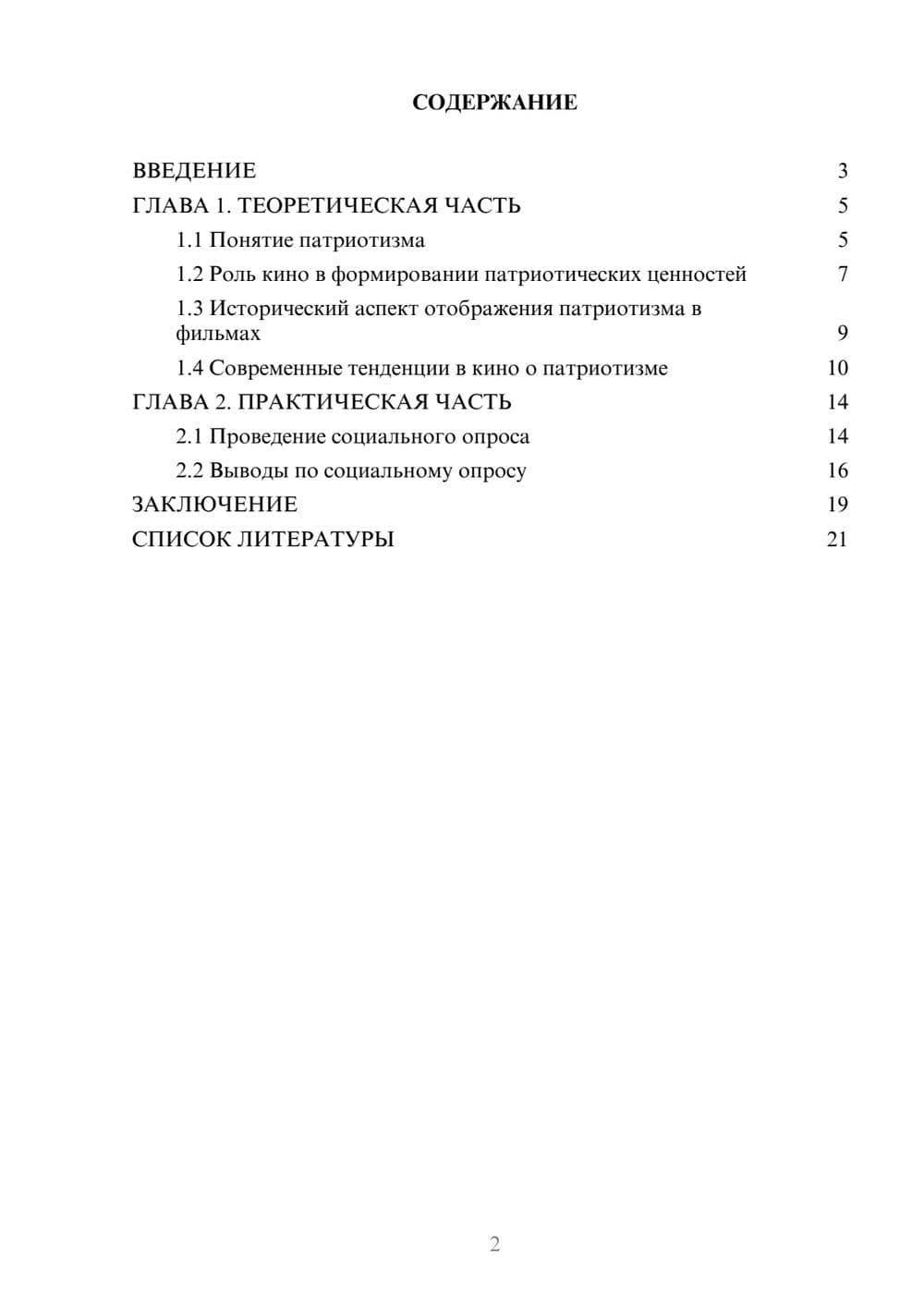 Предпросмотр проекта 2