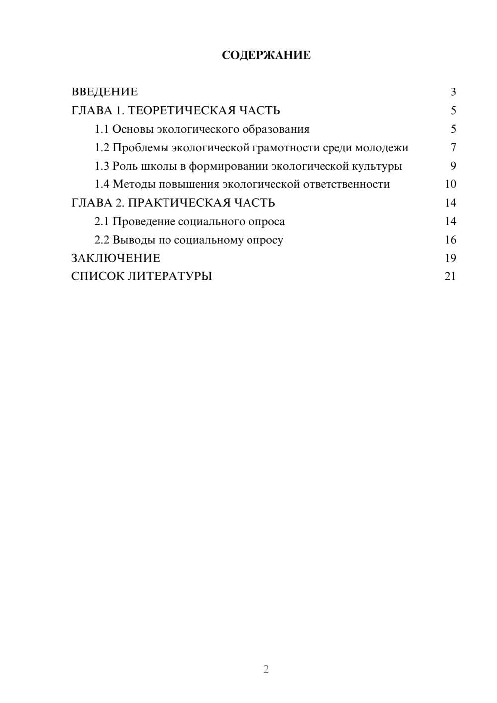 Предпросмотр проекта 2
