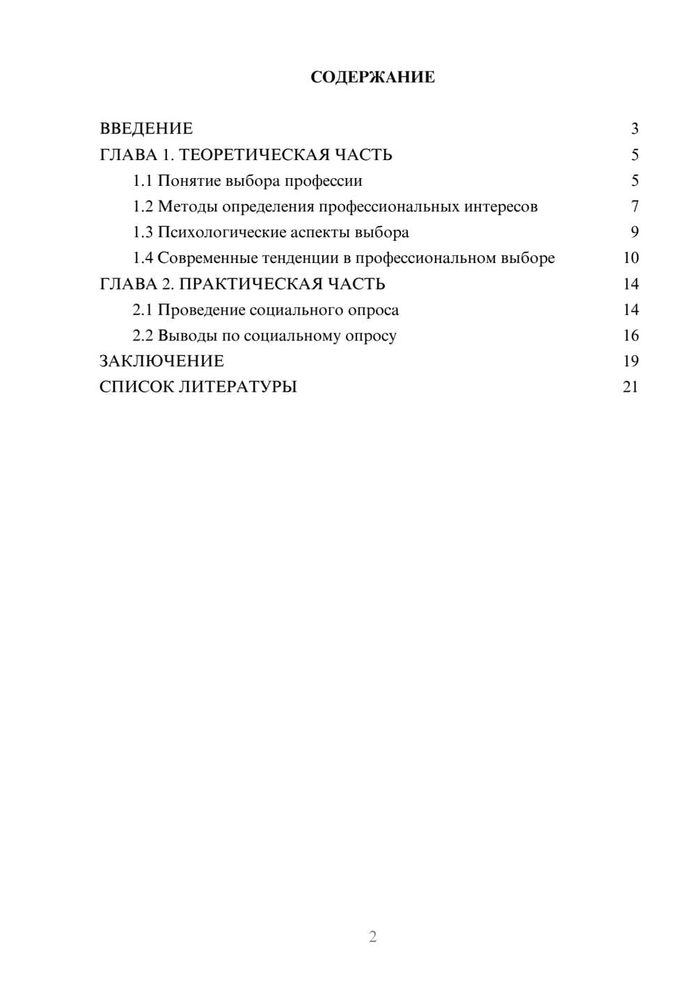 Предпросмотр проекта 2