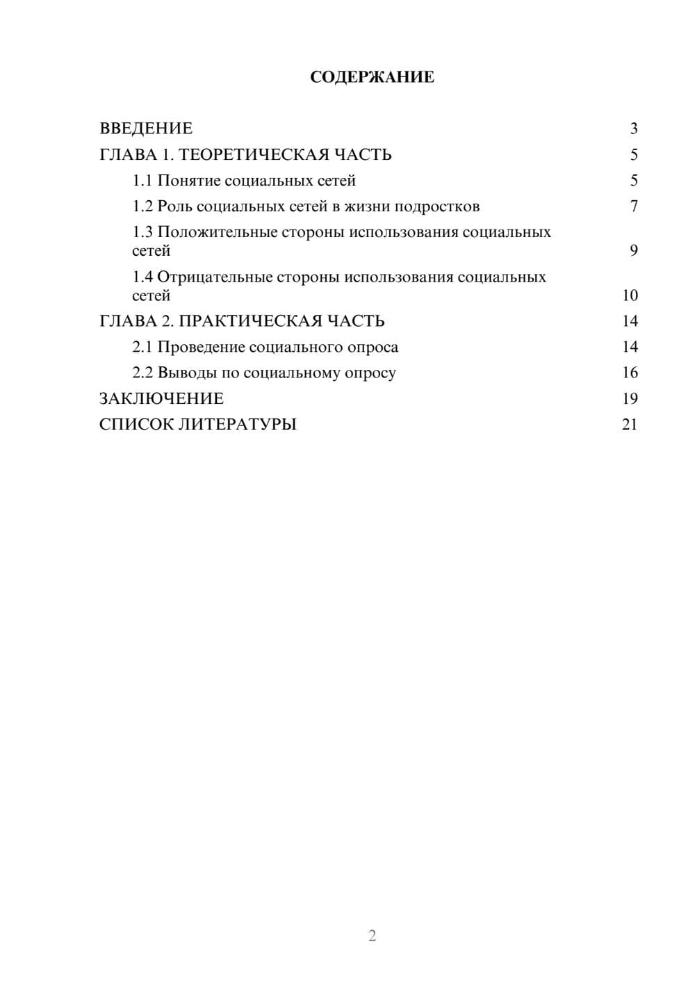 Предпросмотр проекта 2