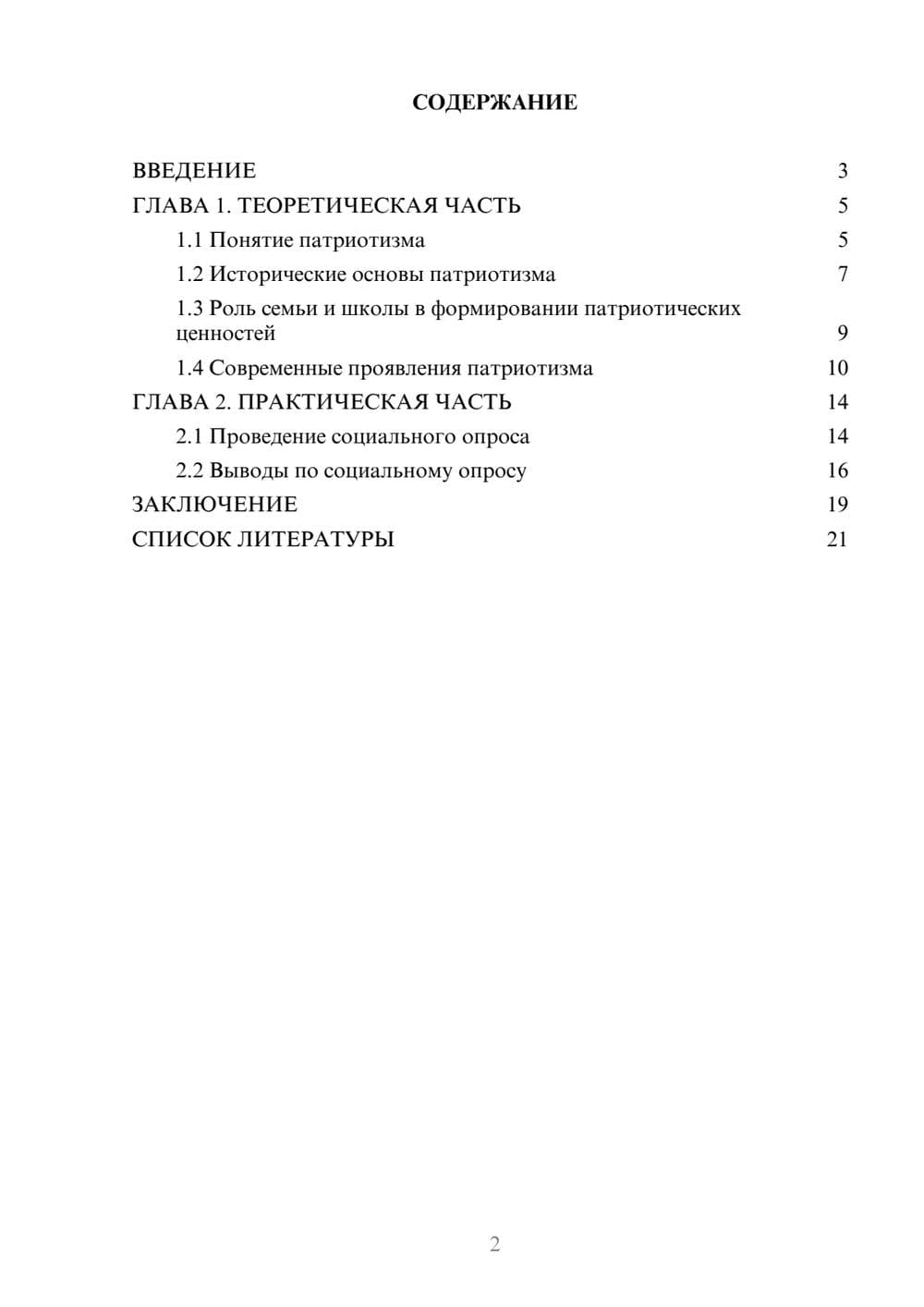 Предпросмотр проекта 2