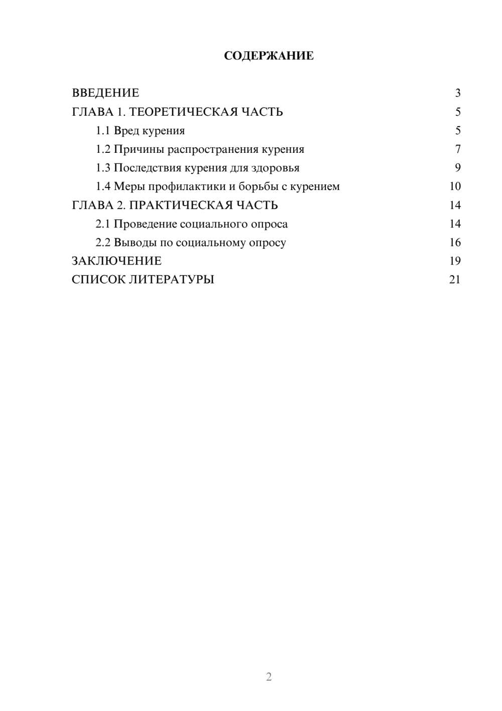 Предпросмотр проекта 2