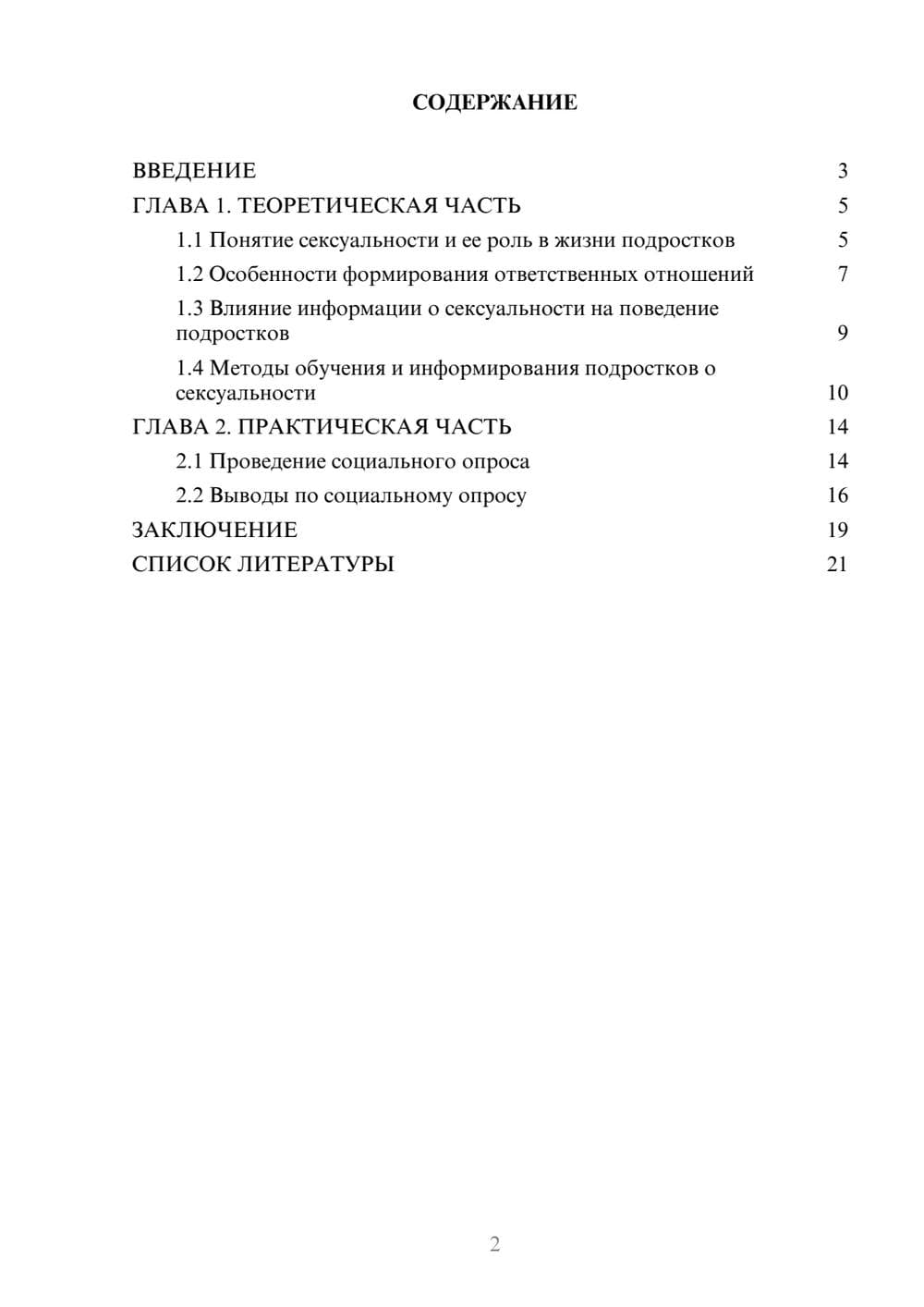 Предпросмотр проекта 2