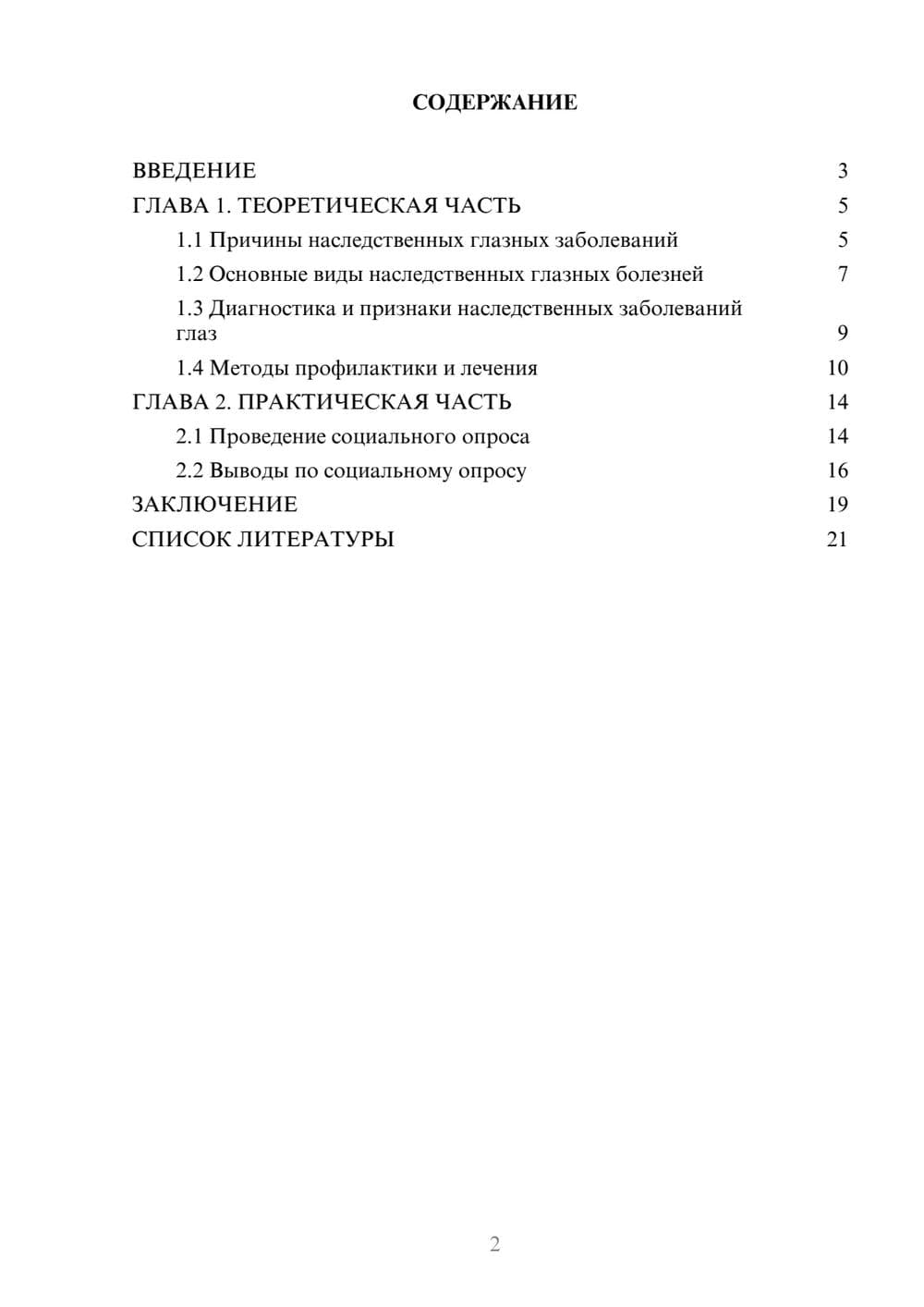 Предпросмотр проекта 2