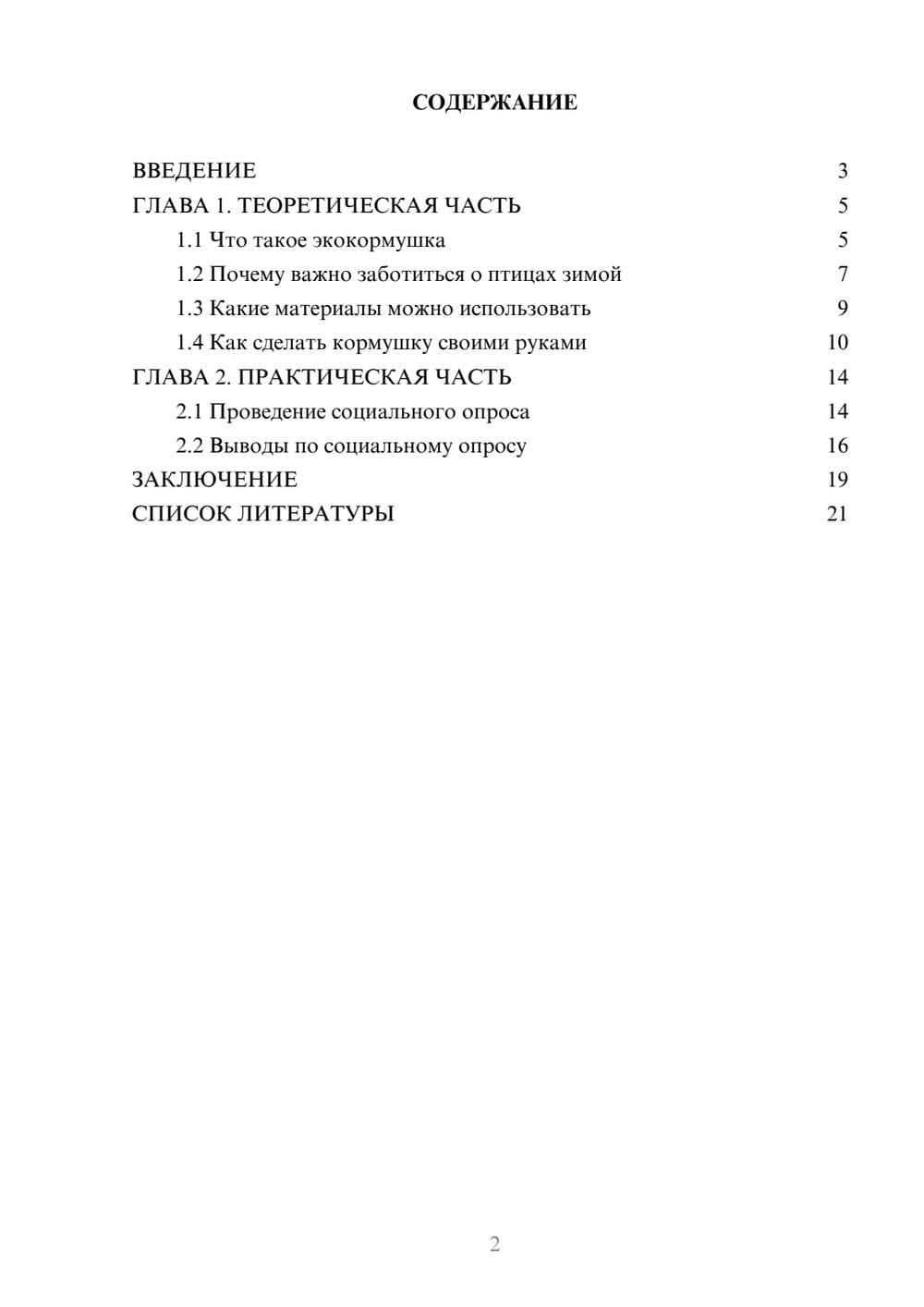 Предпросмотр проекта 2