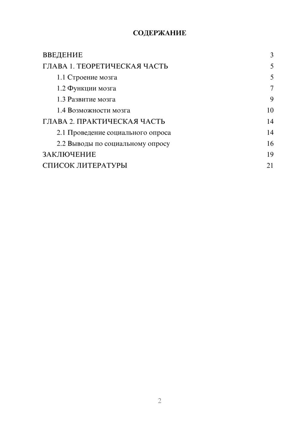 Предпросмотр проекта 2
