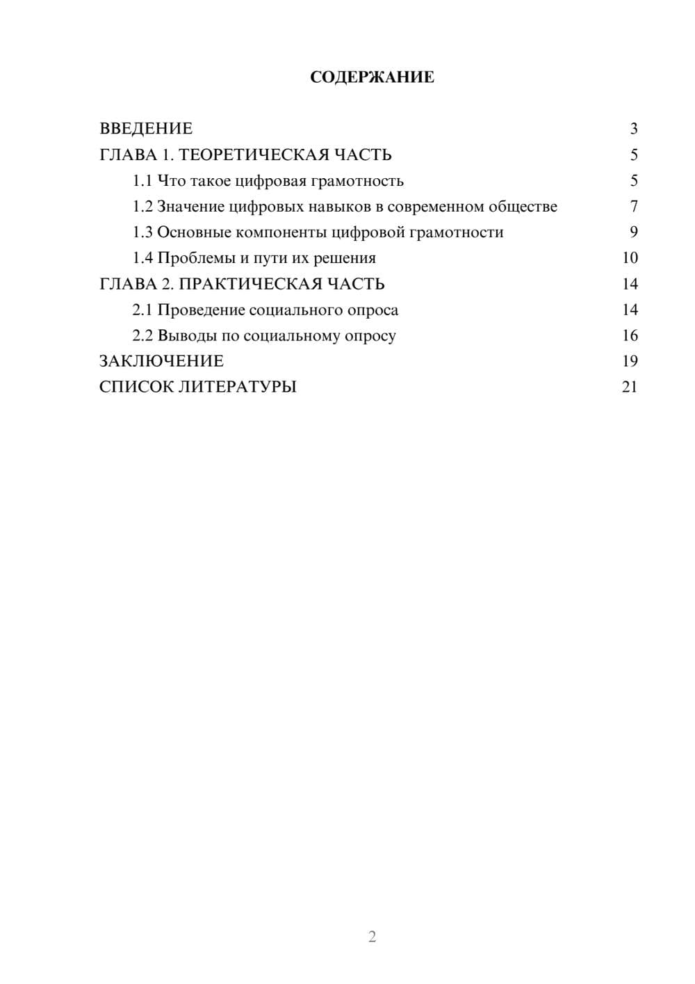 Предпросмотр проекта 2
