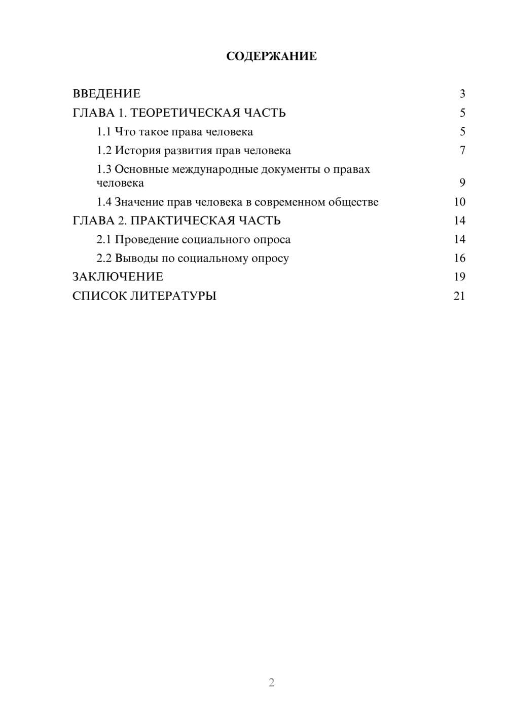 Предпросмотр проекта 2
