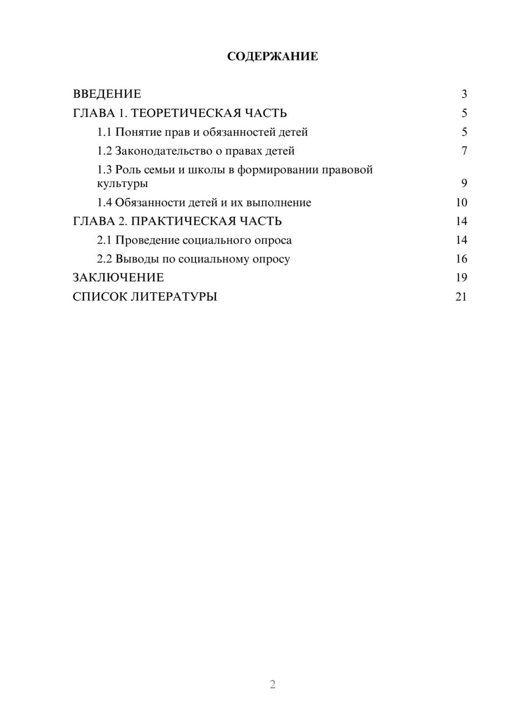 Предпросмотр проекта 2