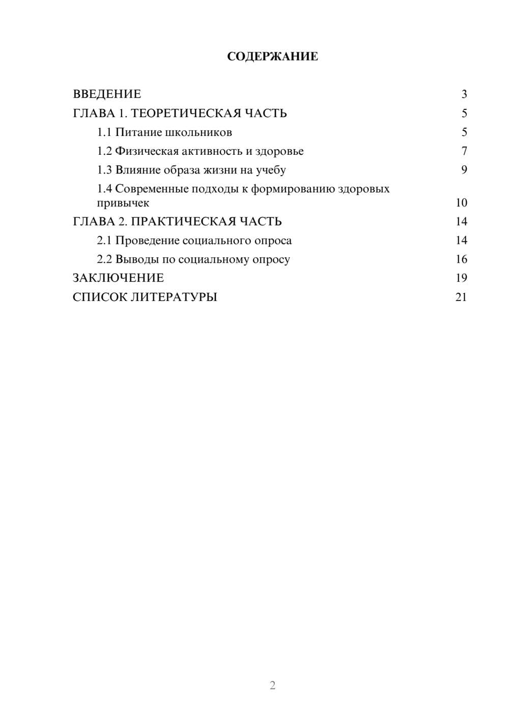 Предпросмотр проекта 2