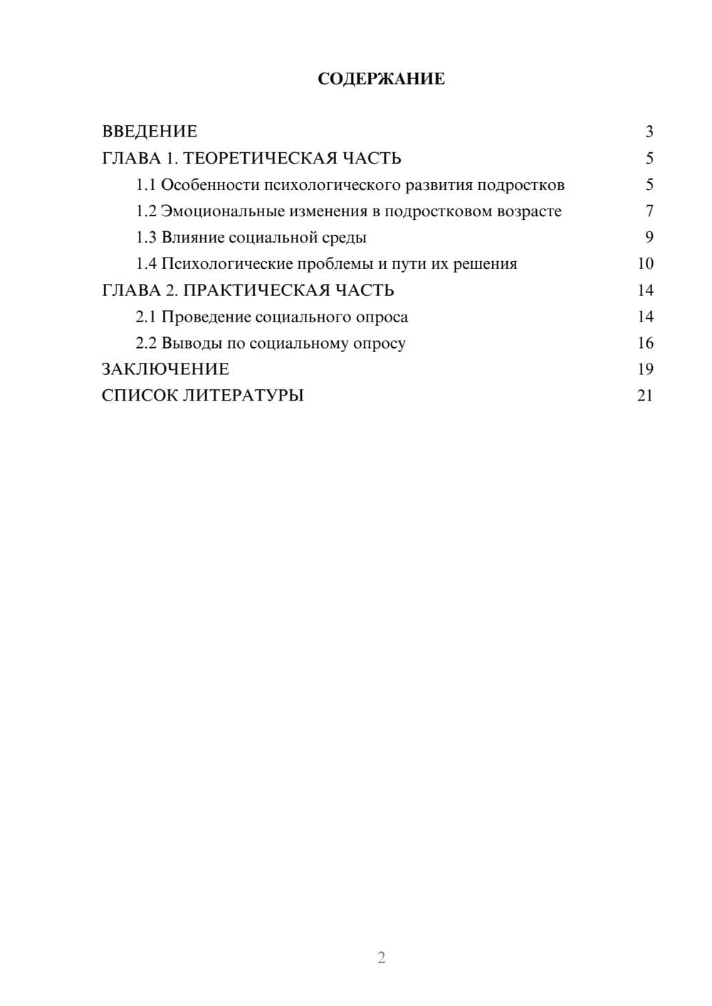 Предпросмотр проекта 2