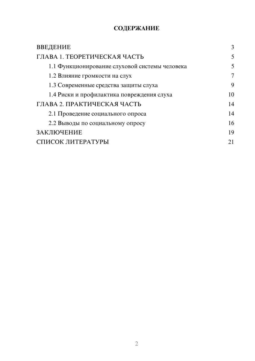 Предпросмотр проекта 2
