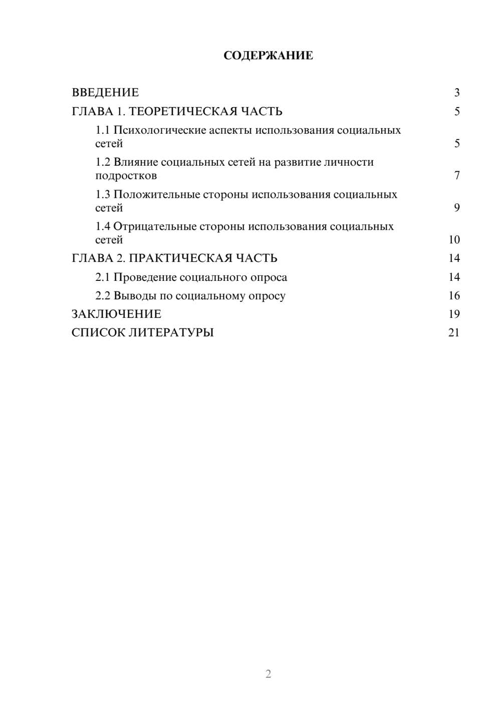 Предпросмотр проекта 2