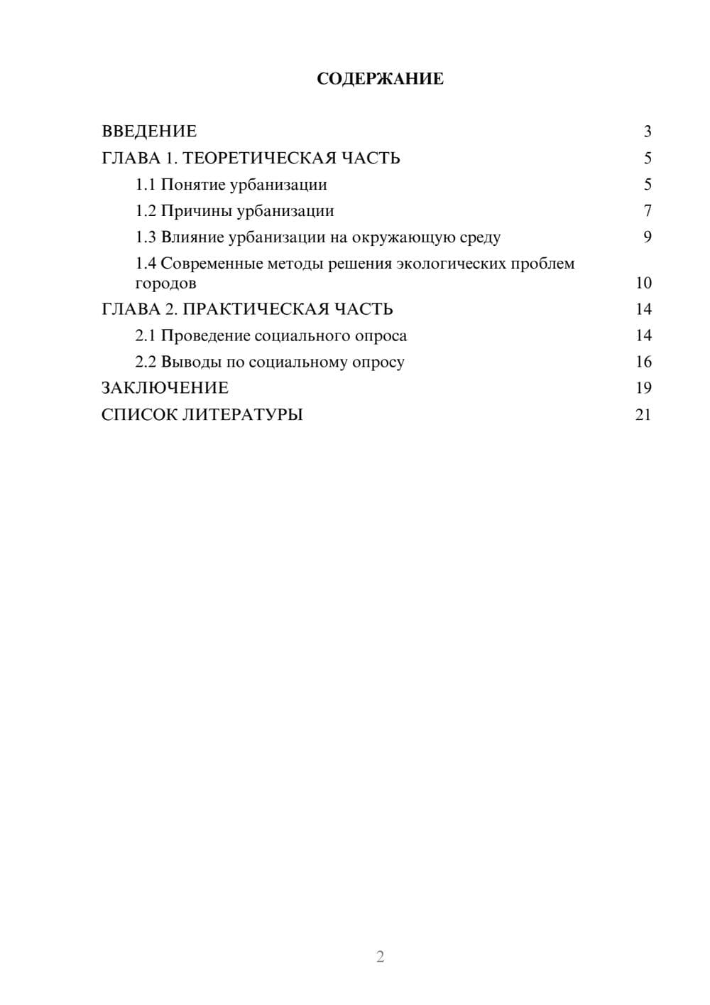 Предпросмотр проекта 2