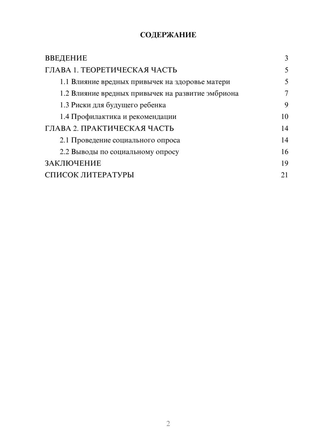 Предпросмотр проекта 2