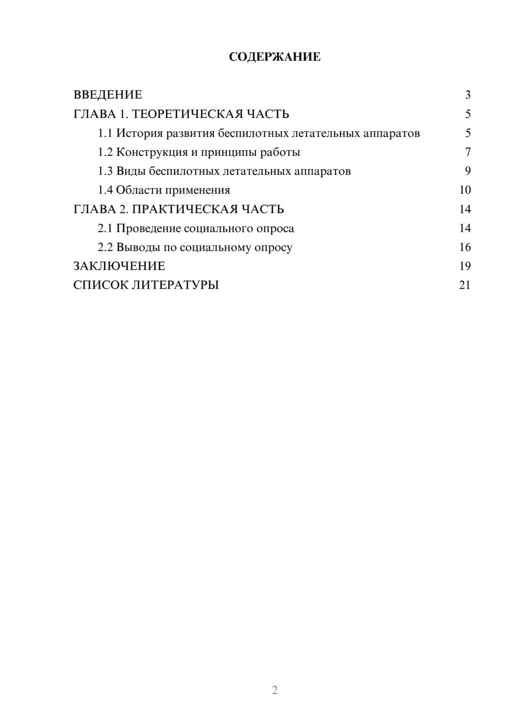 Предпросмотр проекта 2