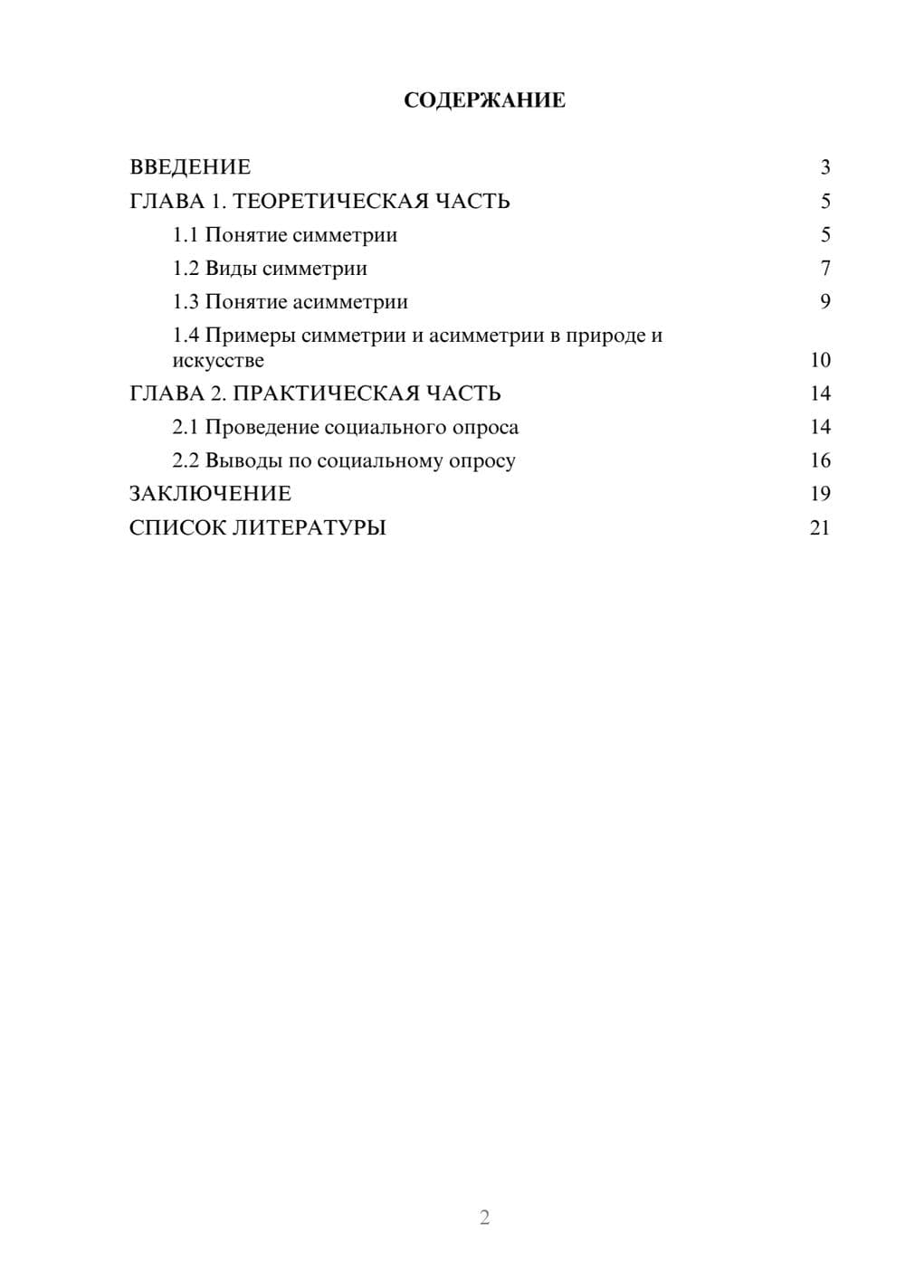 Предпросмотр проекта 2