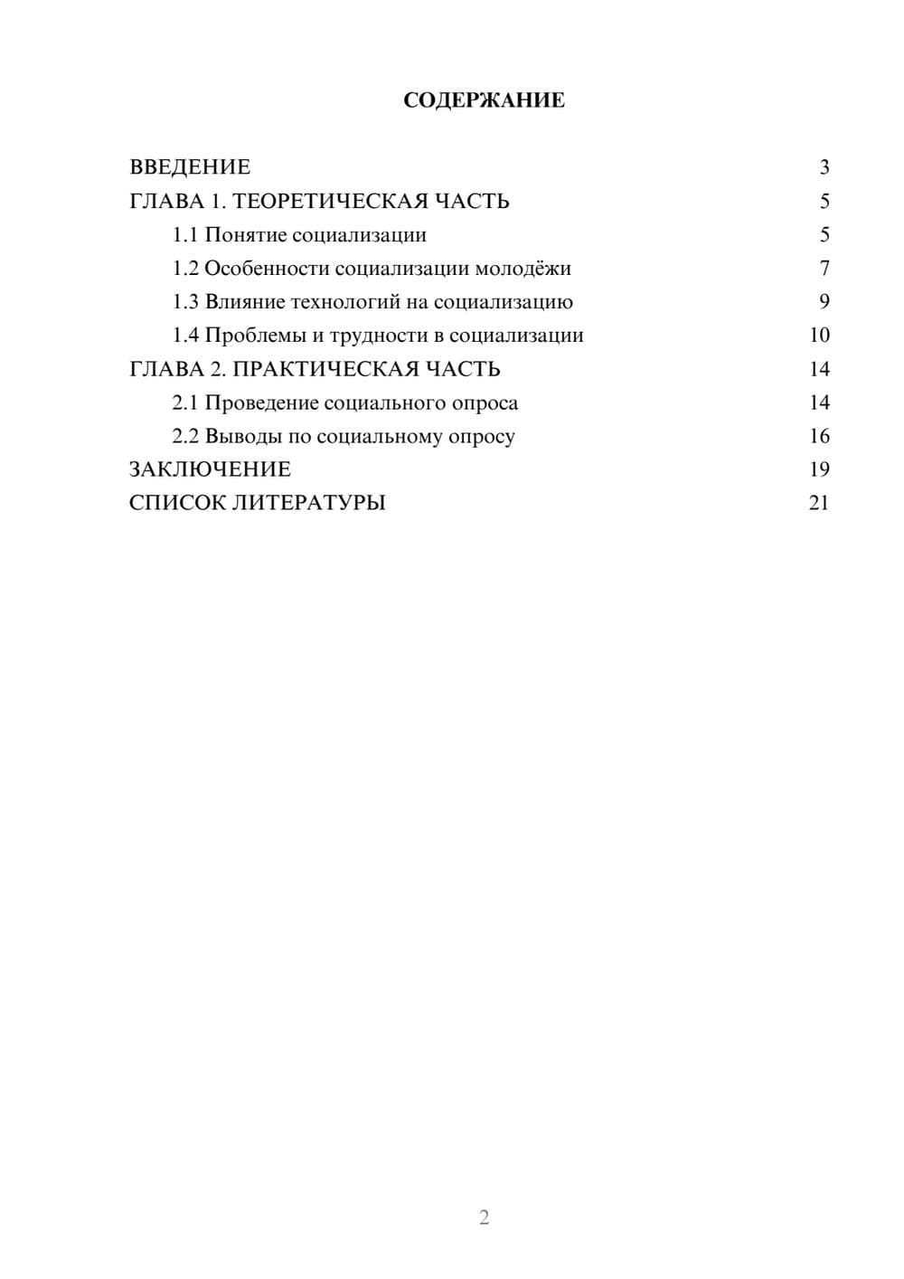 Предпросмотр проекта 2