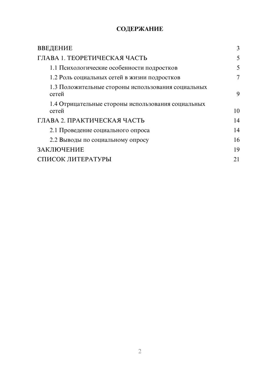 Предпросмотр проекта 2