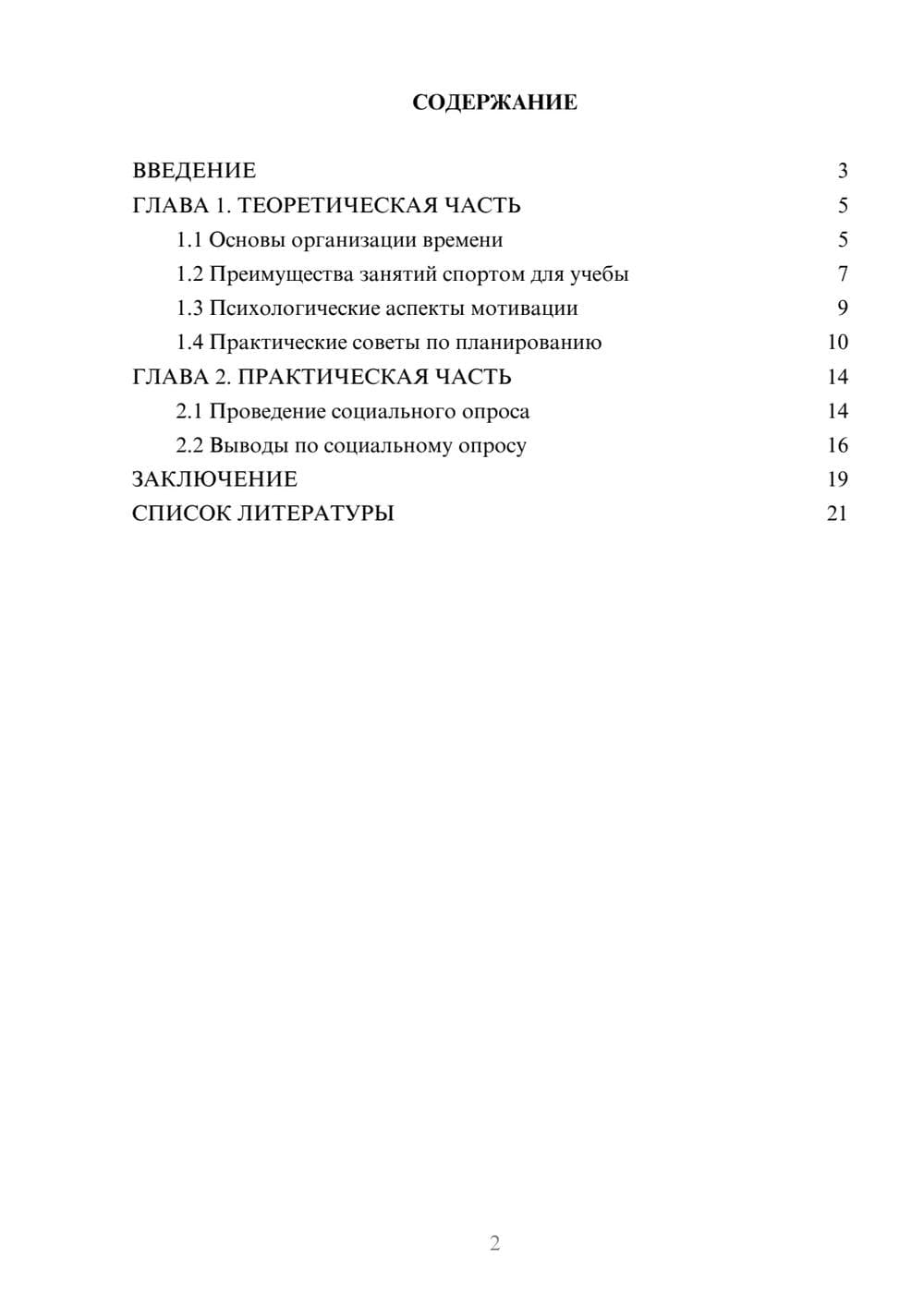Предпросмотр проекта 2