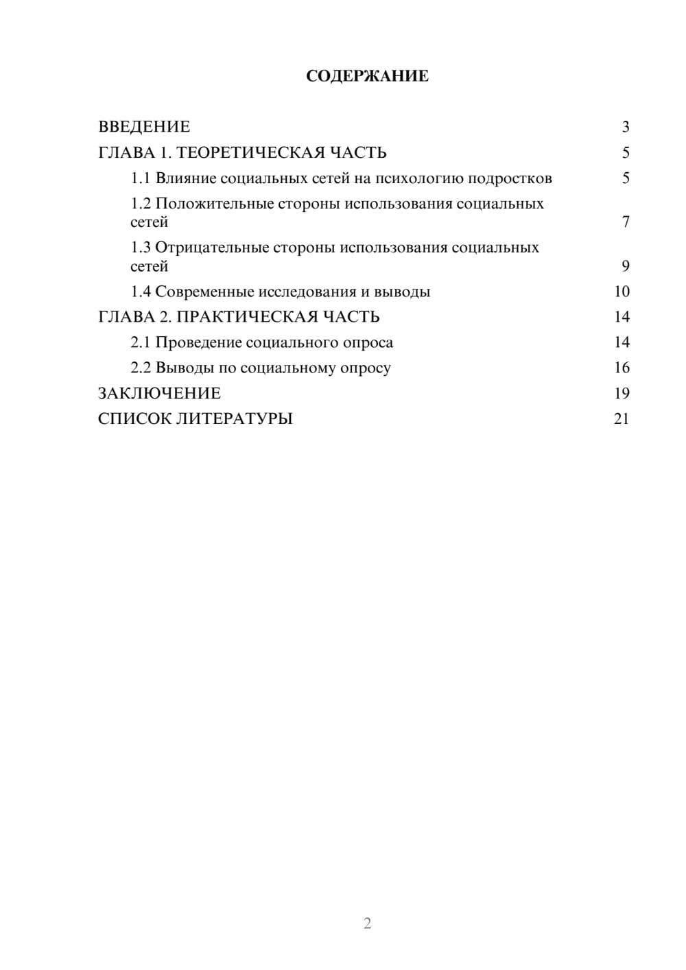 Предпросмотр проекта 2