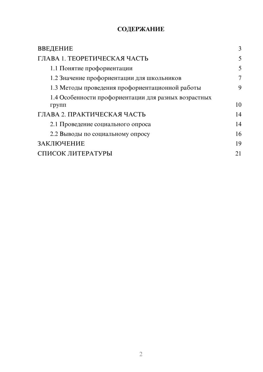 Предпросмотр проекта 2
