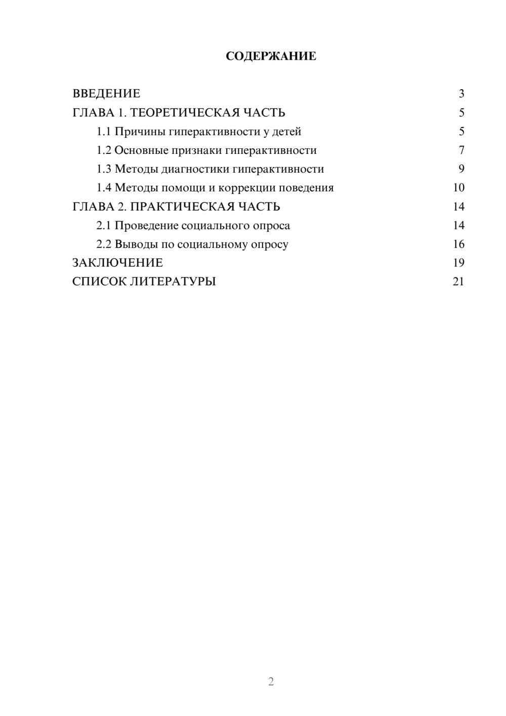 Предпросмотр проекта 2