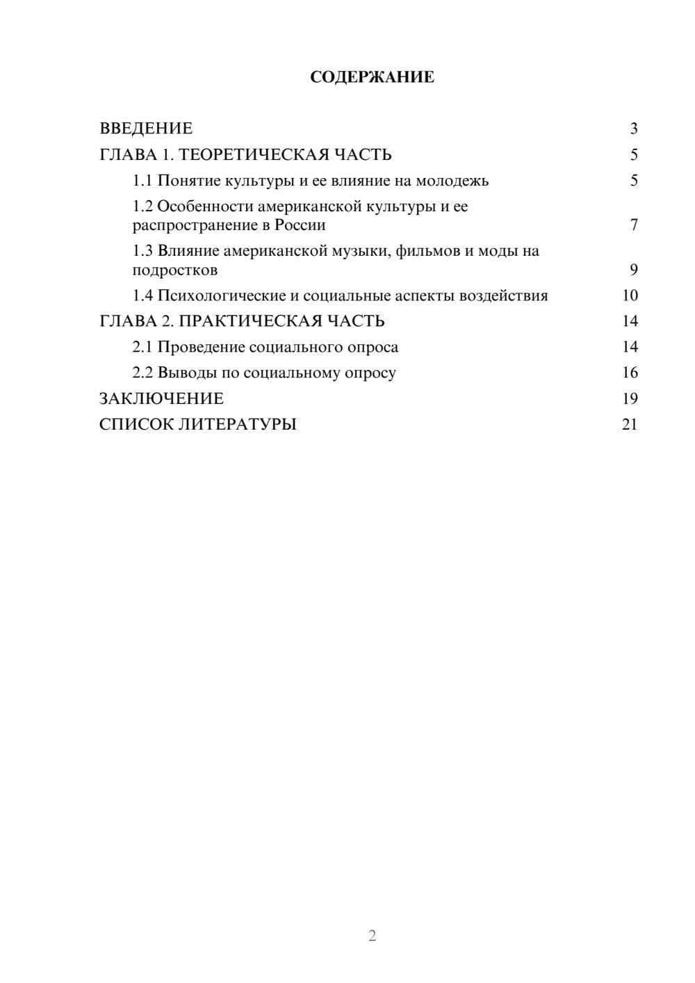 Предпросмотр проекта 2